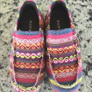 Girls Roper slip on shoes NWOT